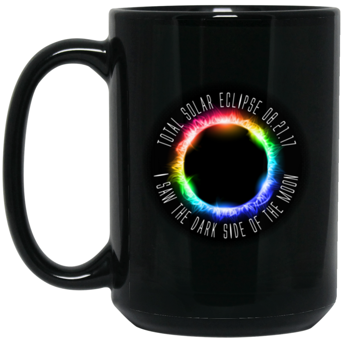 Solar Eclipse Coffee Mug - Dark Side Of The Moon - GoneBold.gift