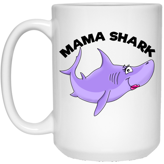 Mama Shark Mug - Shark Family - Gifts for Mom - GoneBold.gift