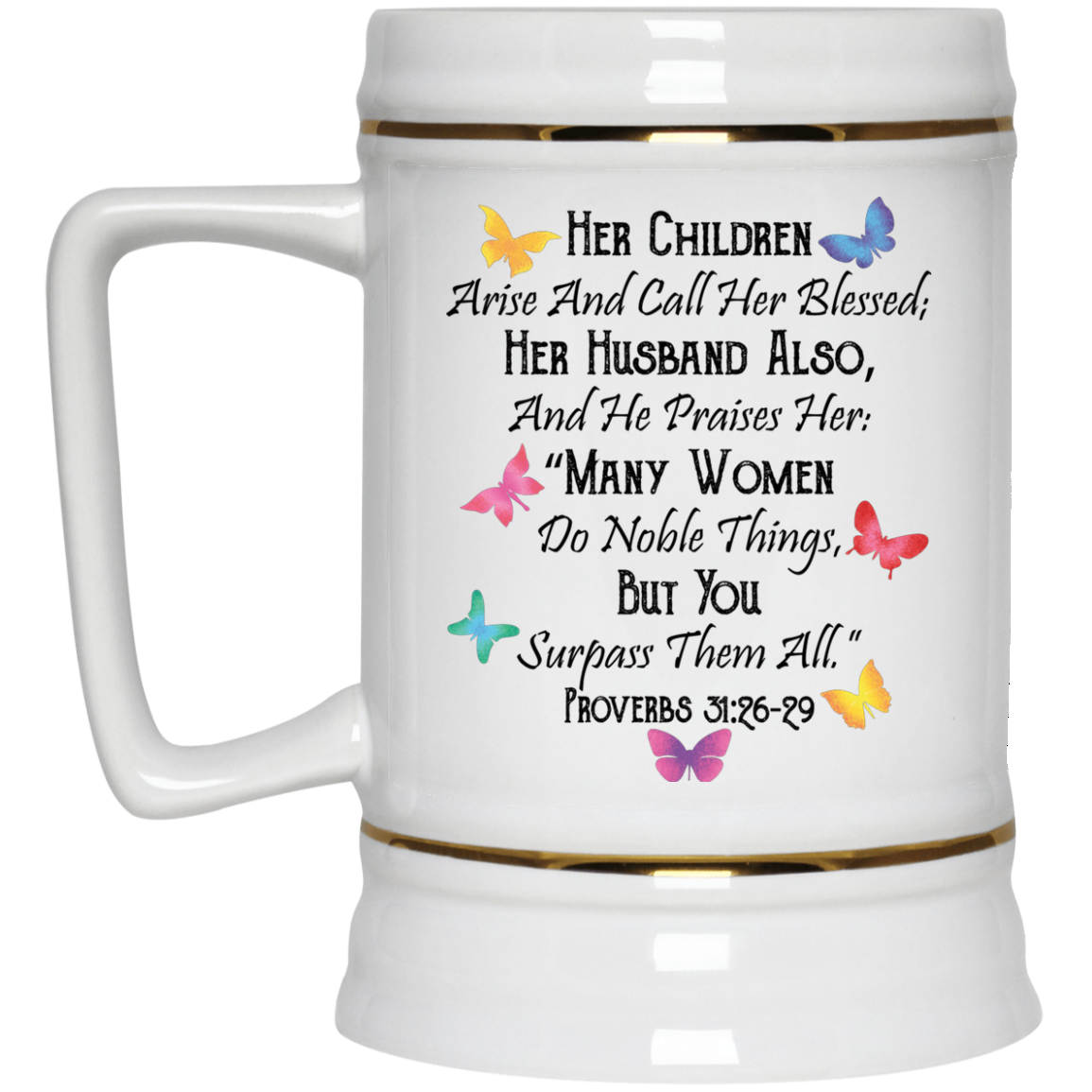 Bible Verse Coffee Mug for Wife, Mom gifts - GoneBold.gift