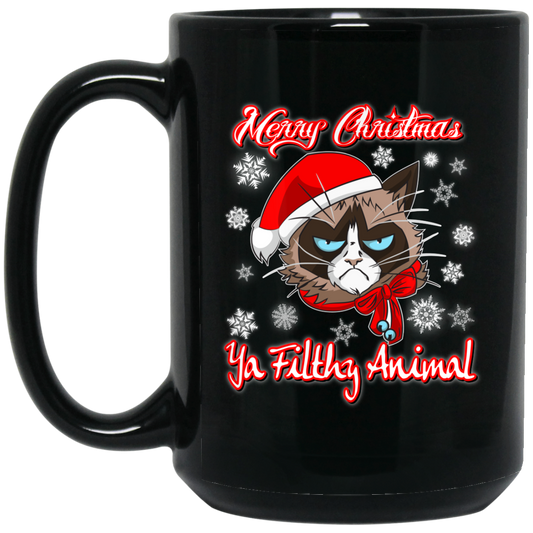 Christmas Gift Idea Funny Mug Grumpy Cat - GoneBold.gift