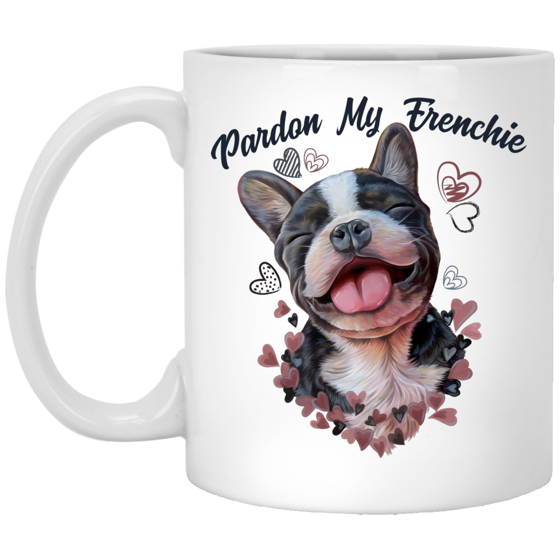 French Bulldog Gift, Pardon My Frenchie Mug - GoneBold.gift