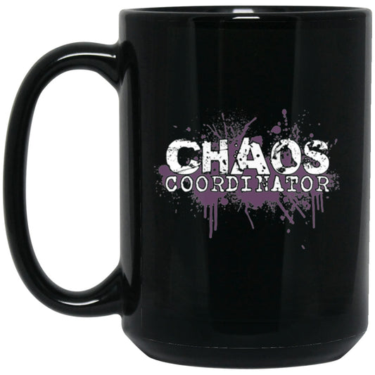 Mom Mug Chaos Coordinator Black Coffee Mugs - GoneBold.gift