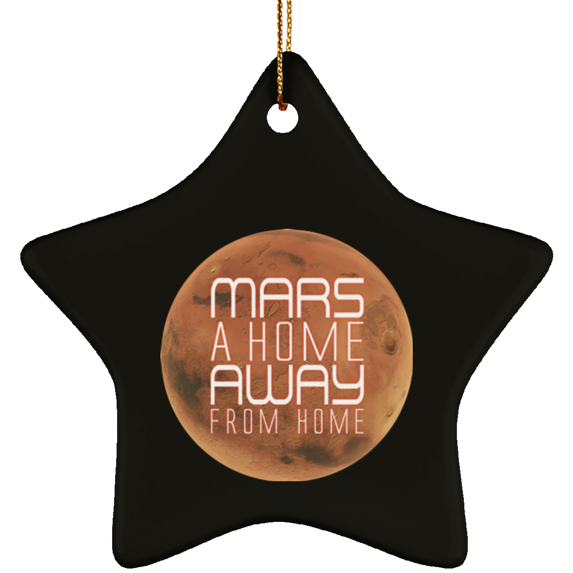 Christmas Tree Decorations - Mars Ornament - GoneBold.gift