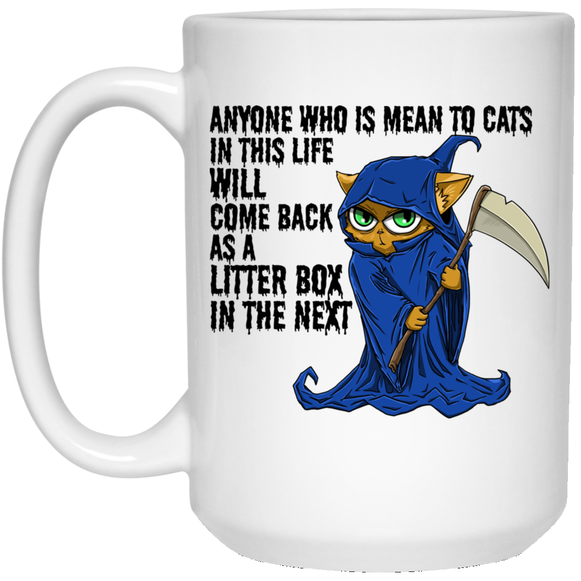 Cat Mug - funny mug - People Don't Like Cats - GoneBold.gift