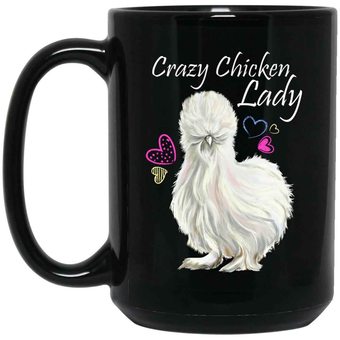 Crazy Chicken Lady Gifts, Chicken Lady Coffee Mug - GoneBold.gift