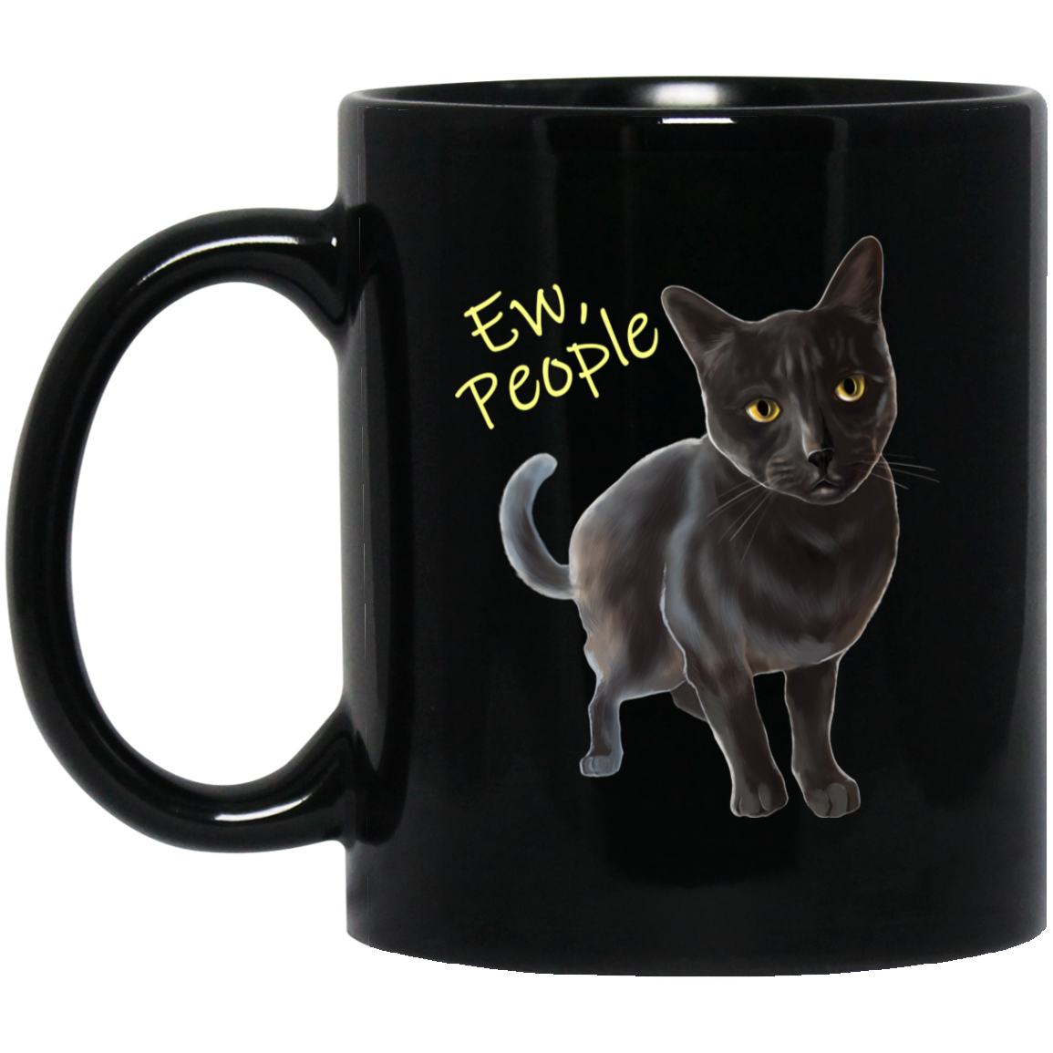 Ew, People Funny Cat Mug - GoneBold.gift