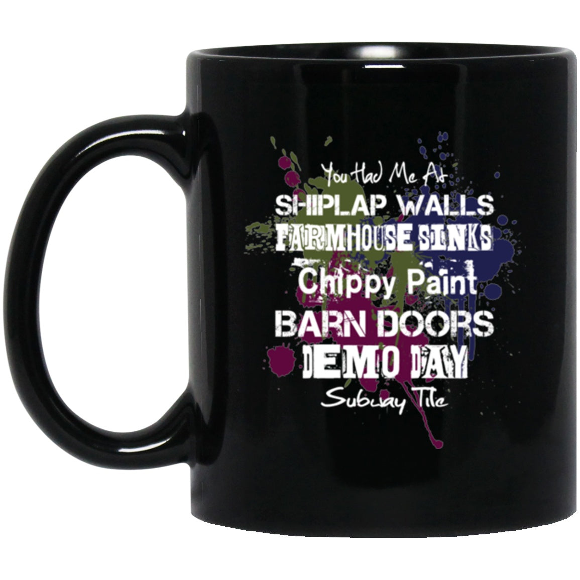 Home Improvement Mug Black Coffee Mugs - GoneBold.gift