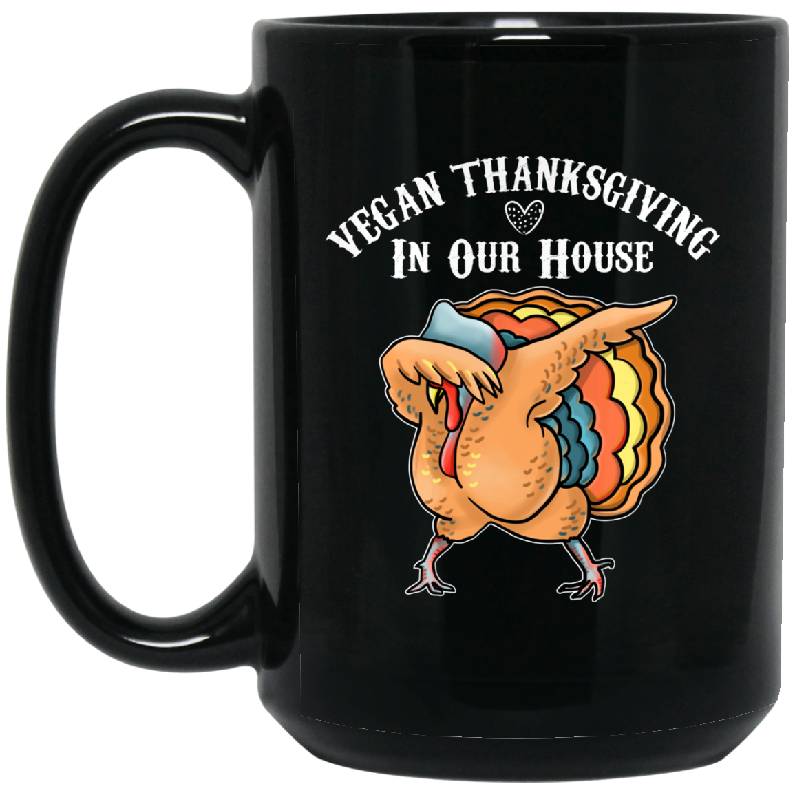 Vegan Mug - Dubbing Turkey, Vegan Turkey, Vegan Gifts - Vegan Thanksgiving - GoneBold.gift