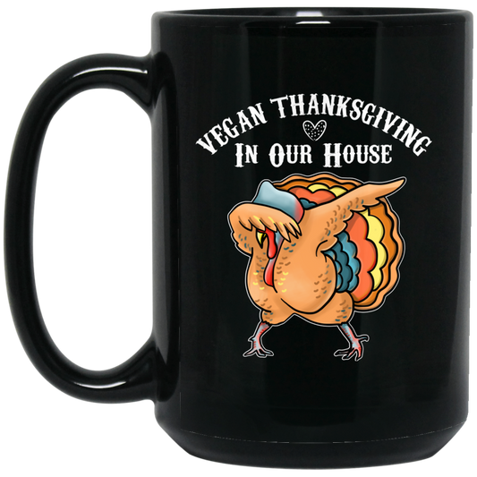Vegan Mug - Dubbing Turkey, Vegan Turkey, Vegan Gifts - Vegan Thanksgiving - GoneBold.gift