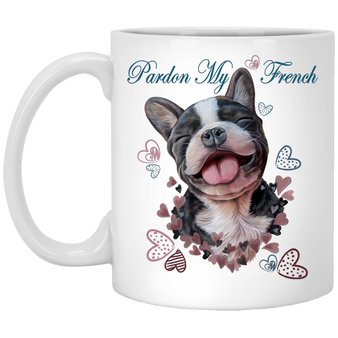 French bulldog Gifts, Funny Mug - Pardon My French - GoneBold.gift