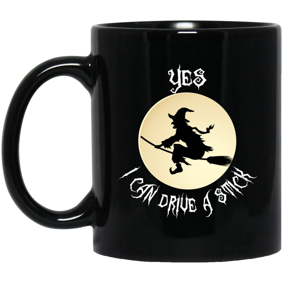 Halloween Mug Funny Witch Black Coffee Mugs - GoneBold.gift