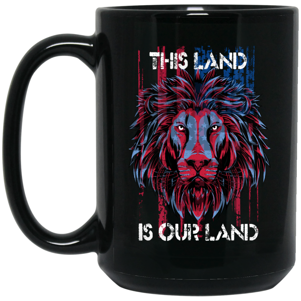 USA Flag This Land Patriotic Gifts Coffee Mug - GoneBold.gift
