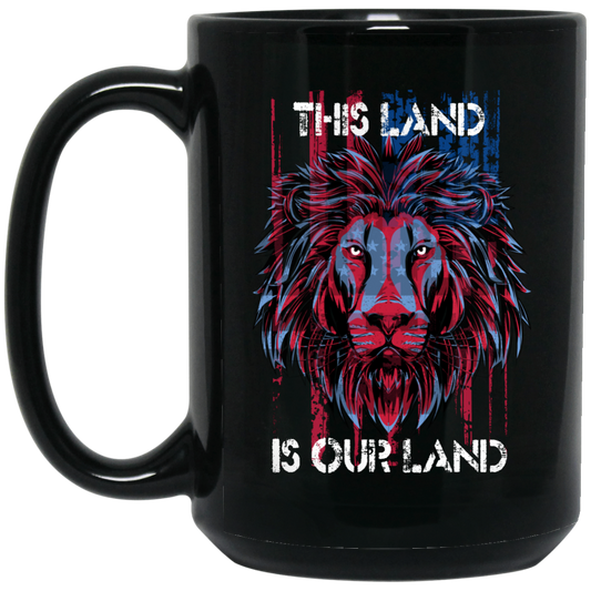 USA Flag This Land Patriotic Gifts Coffee Mug - GoneBold.gift