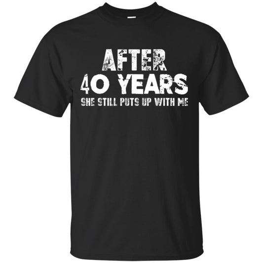 Anniversary Gift shirt 40 Years Unisex Tees - GoneBold.gift