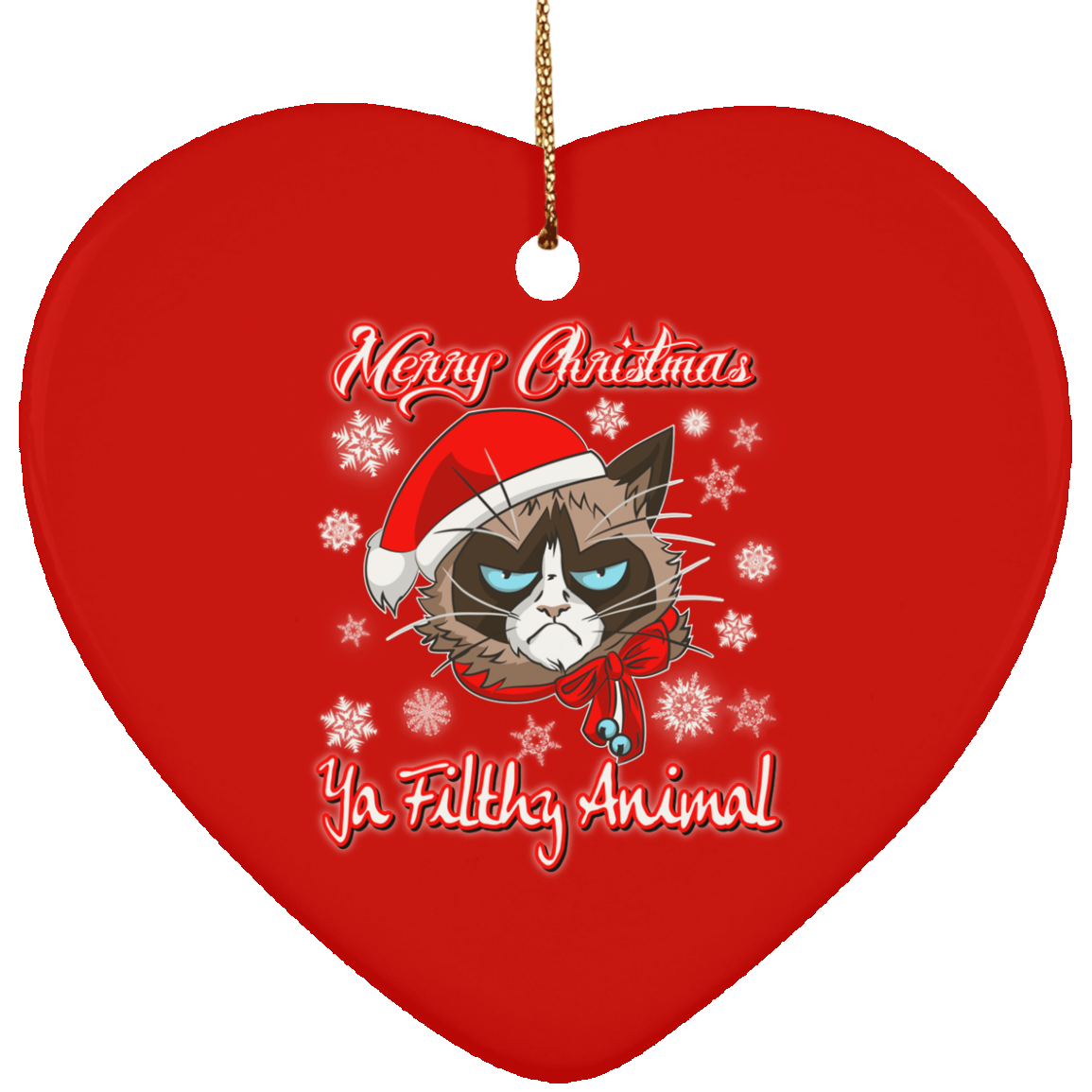 Christmas tree decorations - Cat Christmas Decor Ornament - GoneBold.gift
