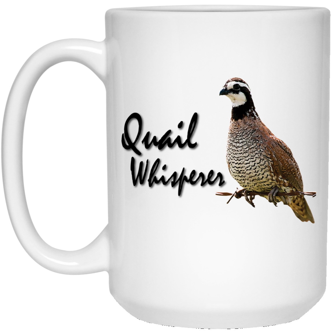 Quail Whisperer Coffee Mug - Bobwhite Quail - GoneBold.gift