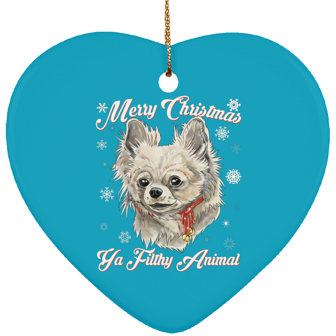 Christmas tree decorations - Chihuahua Dog - GoneBold.gift