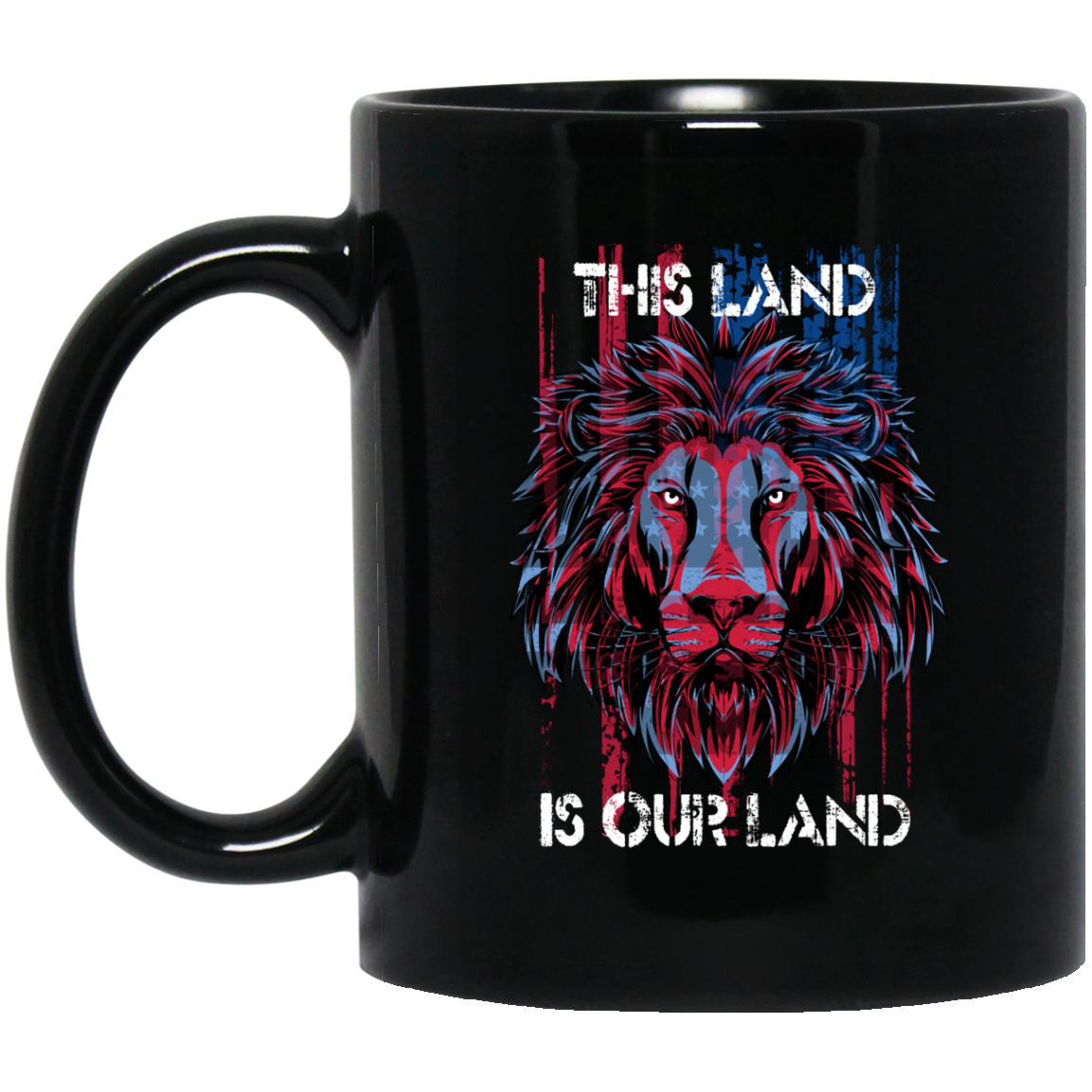 USA Flag This Land Patriotic Gifts Coffee Mug - GoneBold.gift