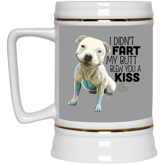Pit Bull Pittie Beer Stein 22oz. - GoneBold.gift