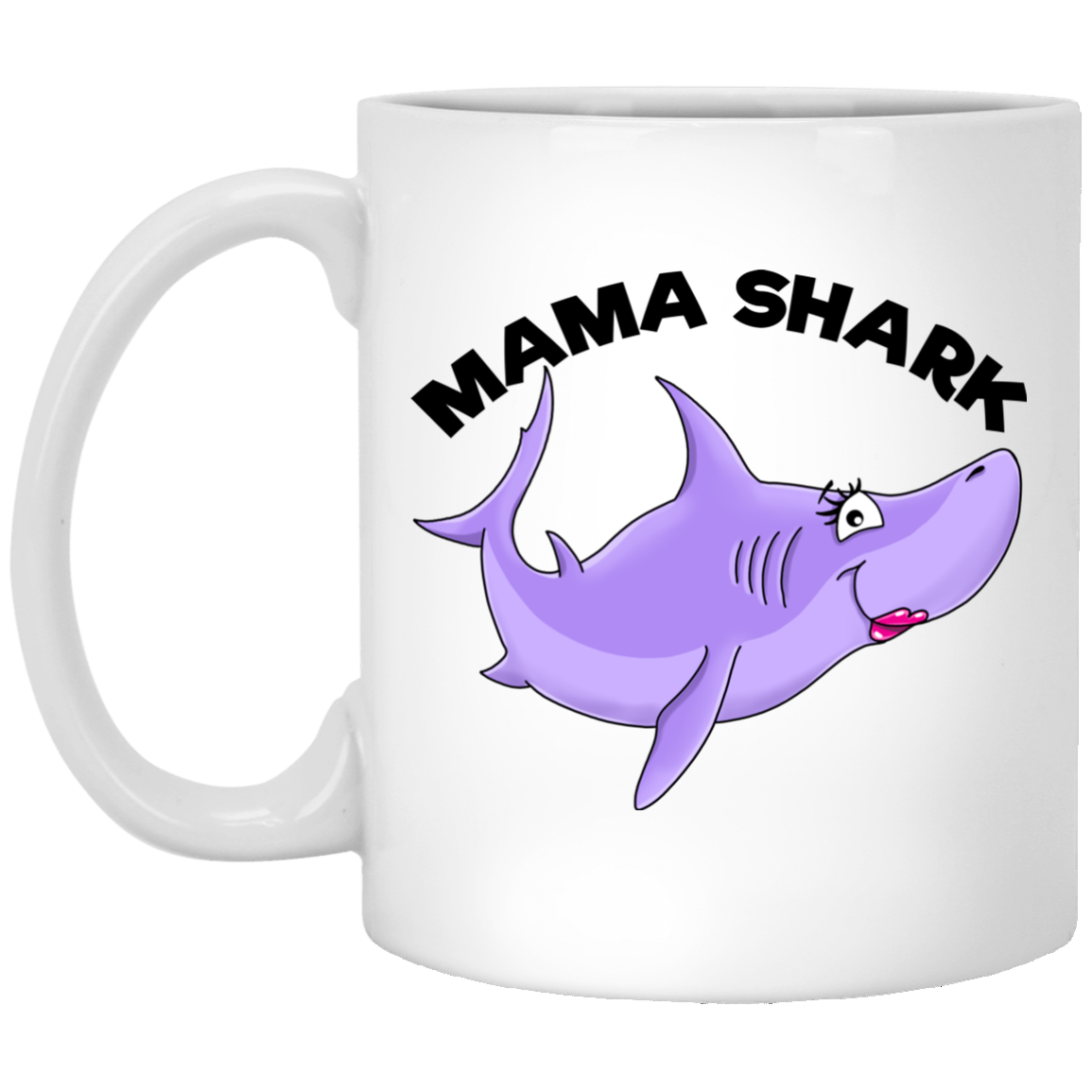 Mama Shark Mug - Shark Family - Gifts for Mom - GoneBold.gift