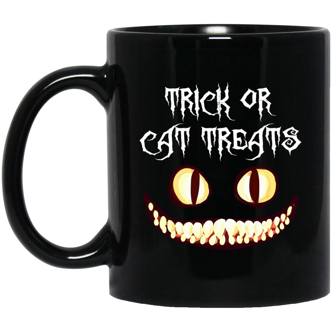 Halloween Cat Mug Funny  Cats Black Coffee Mugs - GoneBold.gift