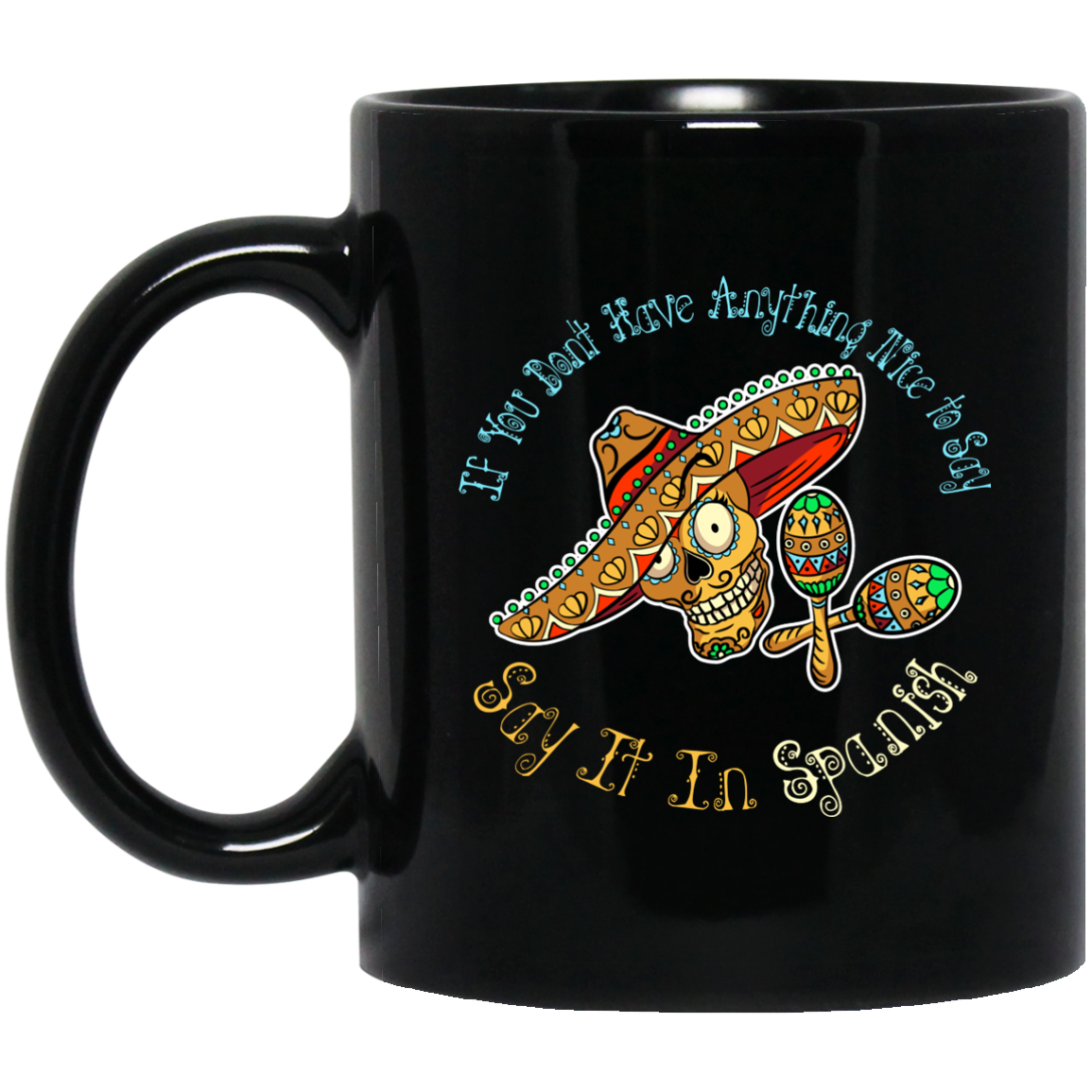 Funny Mug for Spanish Teacher, student - GoneBold.gift