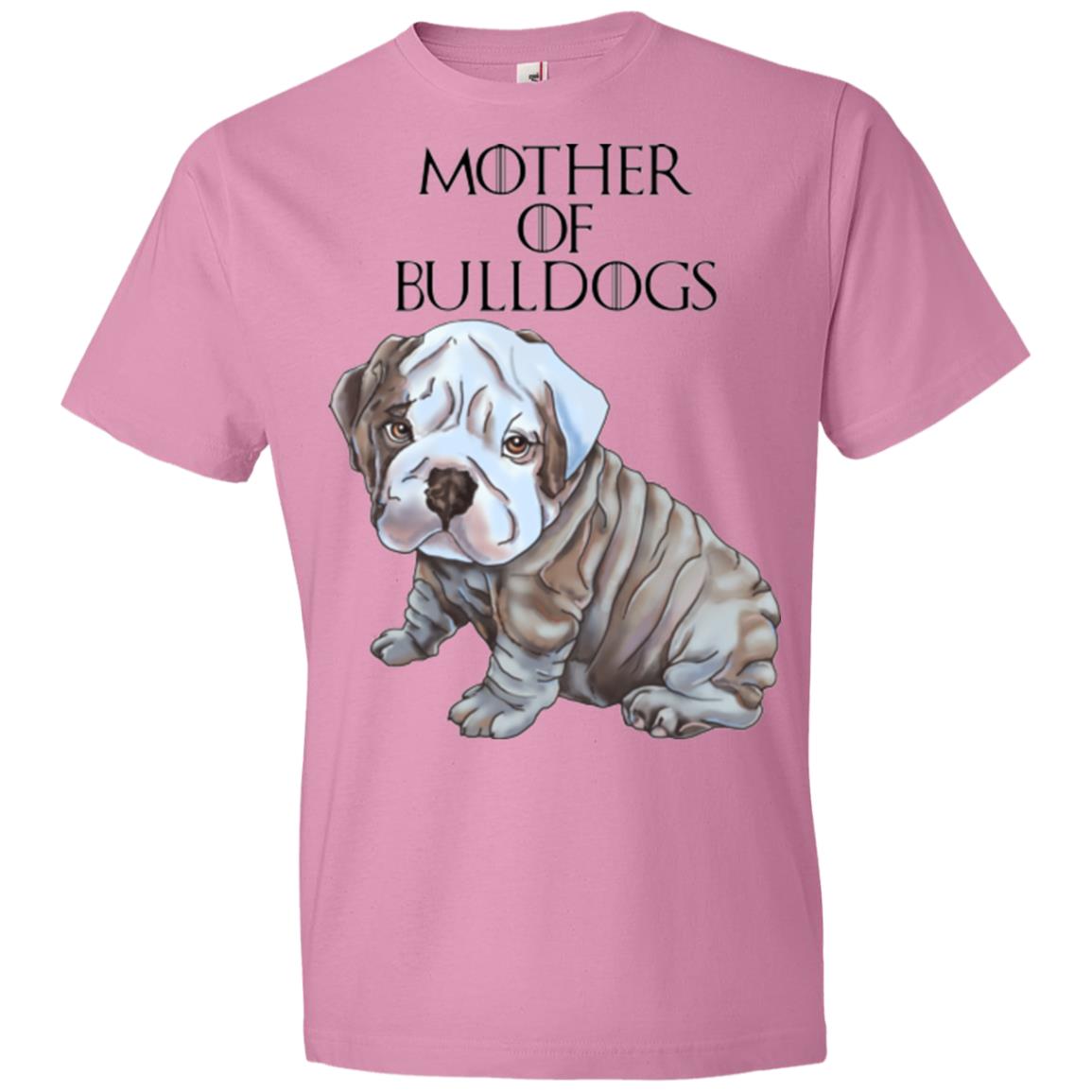 English Bulldog Shirt For Women, Girls - Mother of Bulldogs - GoneBold.gift