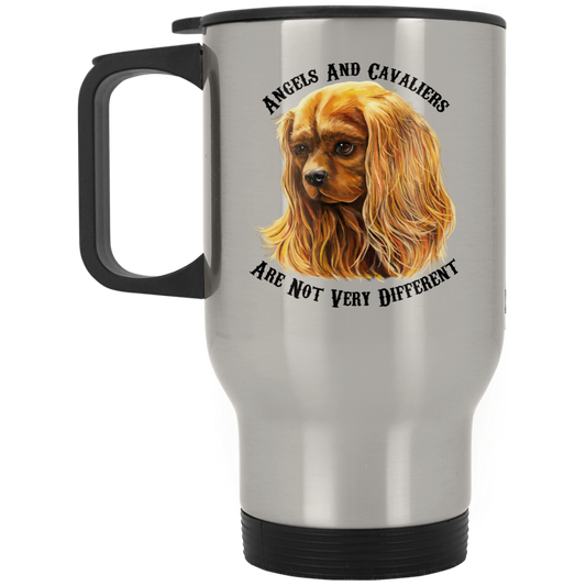 Cavalier King Charles Spaniel Ruby Red Stainless Travel Mug - GoneBold.gift