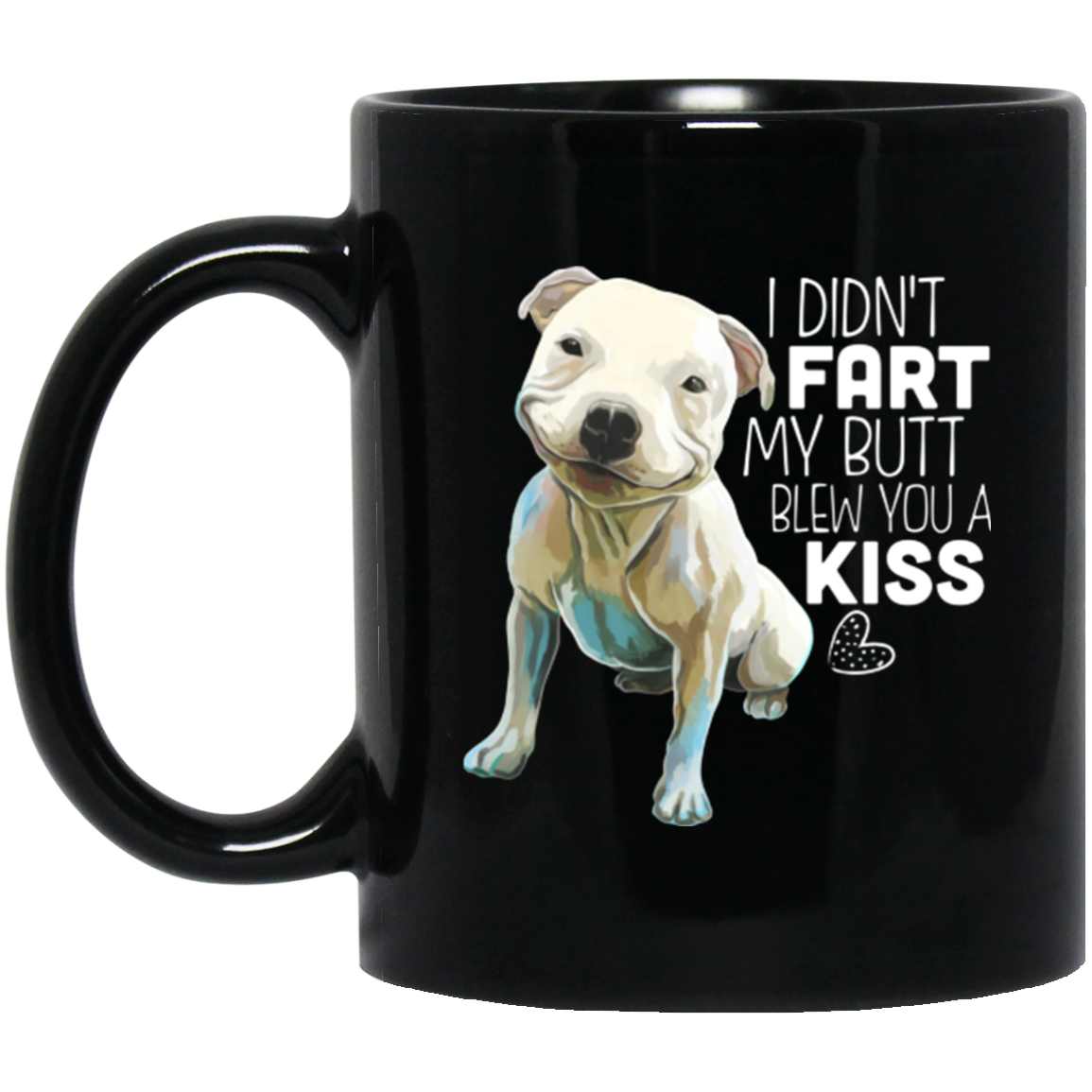 Pit Bull Gifts - Funny Pitbull Black Coffee Mug - GoneBold.gift
