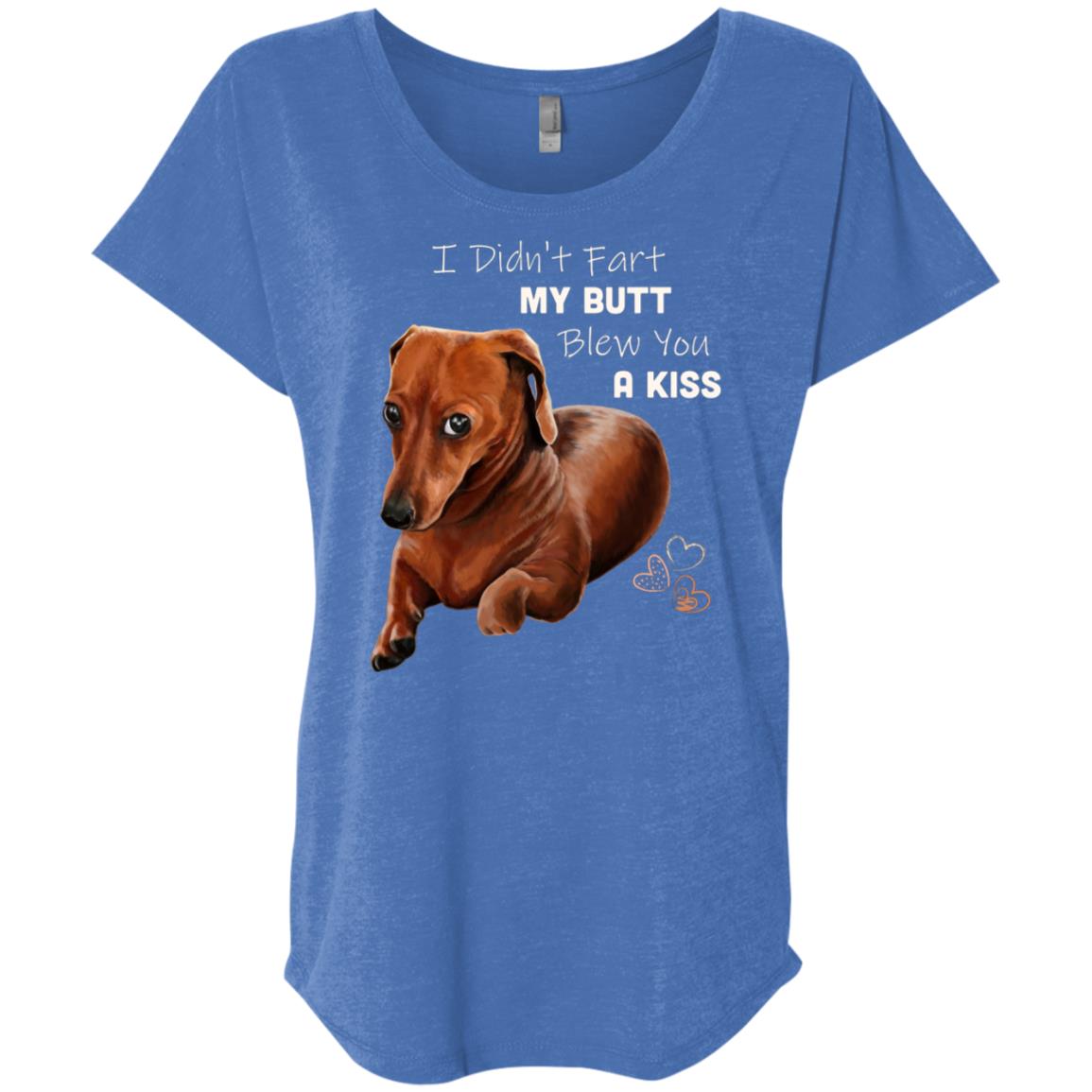 Wiener Dog, Dachshund T-Shirt, Dachshund gifts, I Didn't Fart My Butt Blew You A Kiss, Funny Shirt - GoneBold.gift