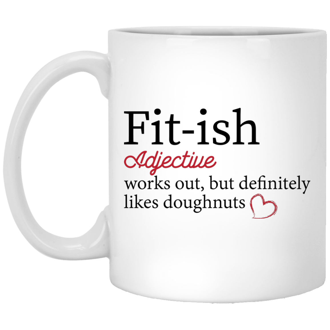 Funny Mug - Fitish Funny Gifts - GoneBold.gift