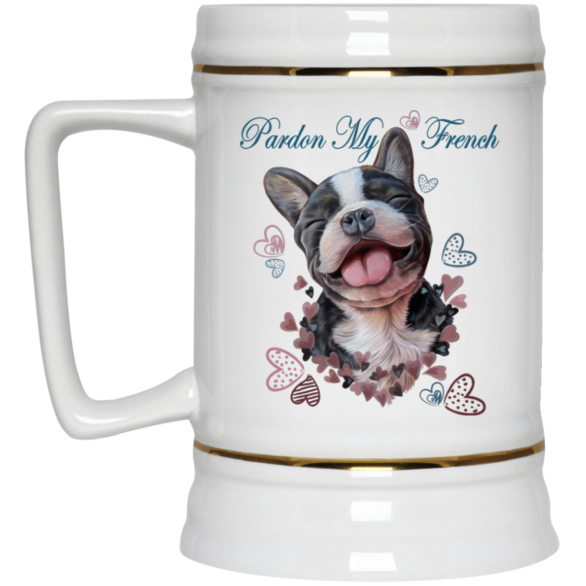 French bulldog Gifts, Funny Mug - Pardon My French - GoneBold.gift