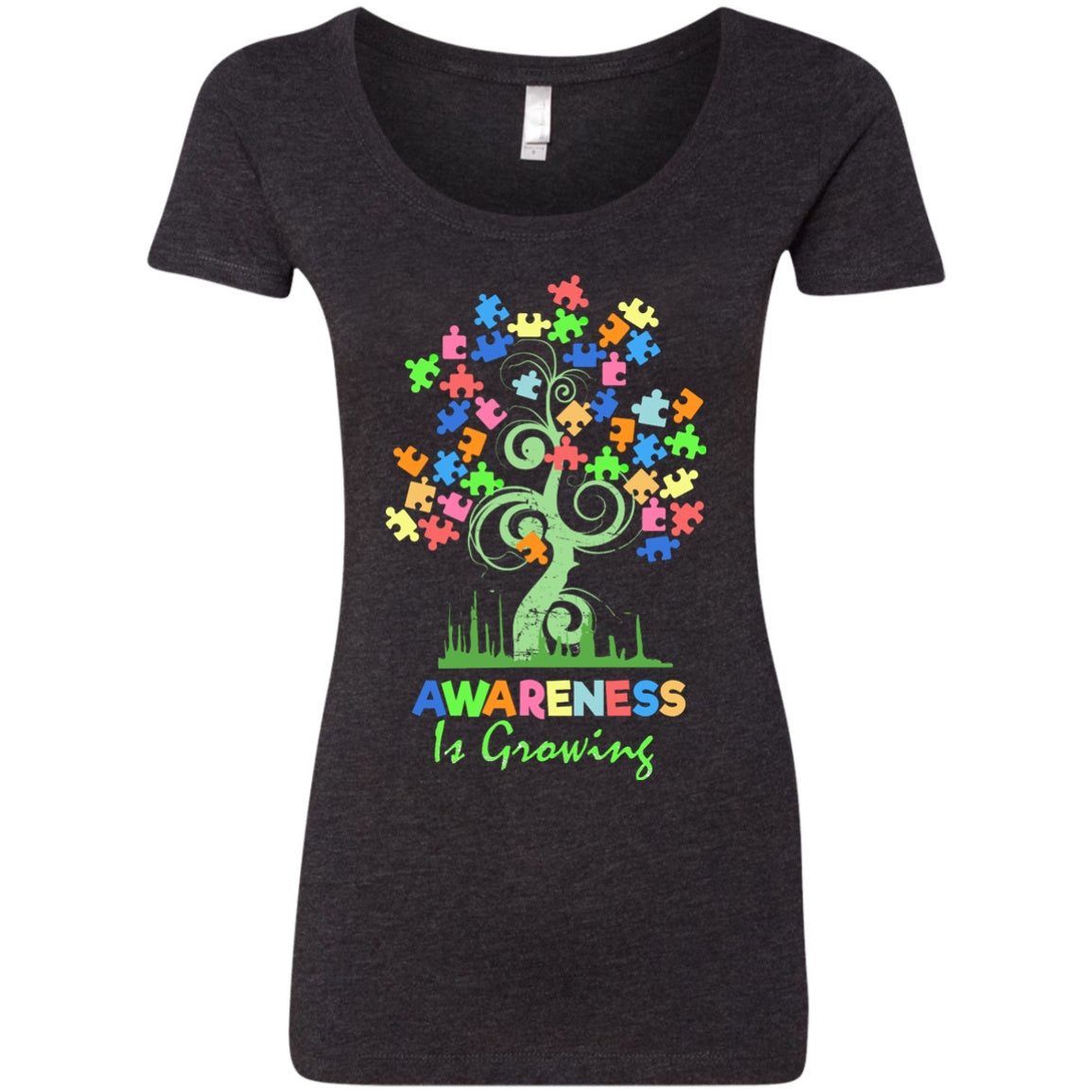 Autism Awareness Tree - Awareness Is Growing Shirts And Hoodies - GoneBold.gift
