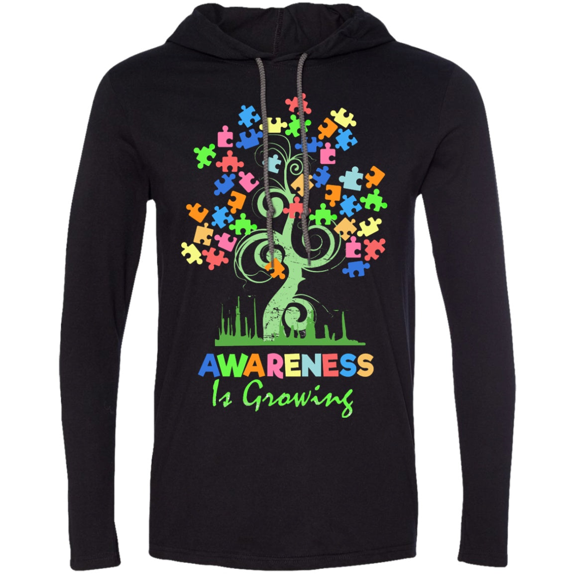 Autism Awareness Tree - Awareness Is Growing Shirts And Hoodies - GoneBold.gift