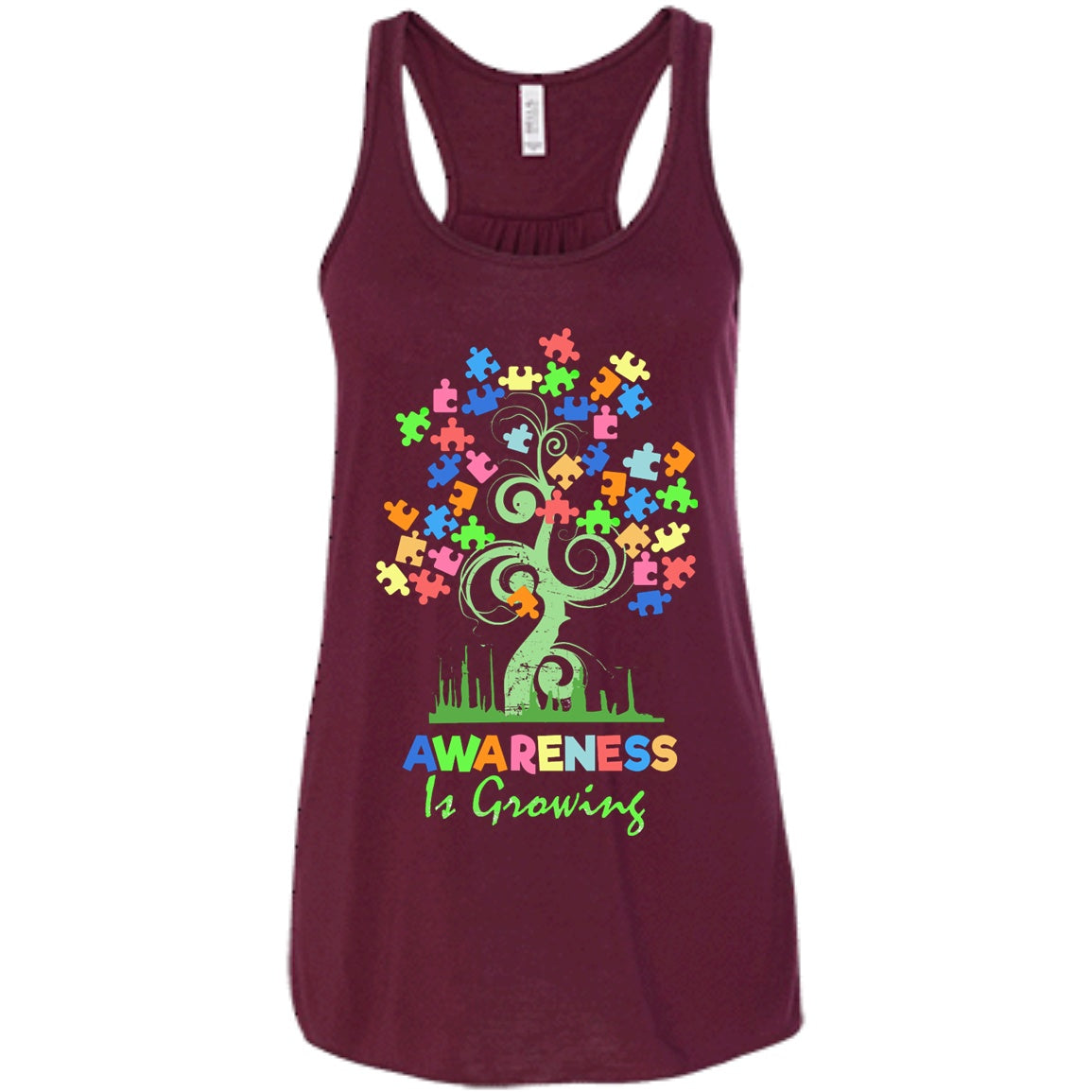 Autism Awareness Tree - Awareness Is Growing Shirts And Hoodies - GoneBold.gift
