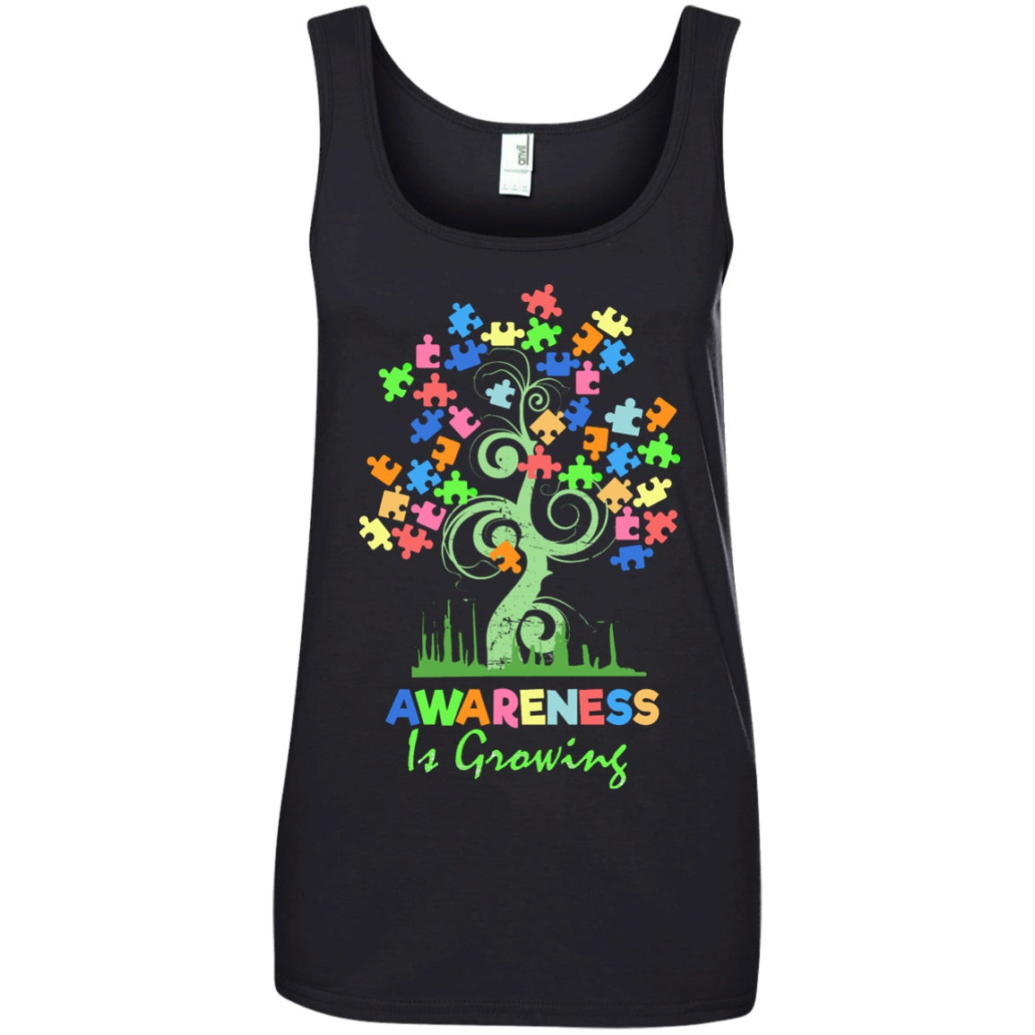 Autism Awareness Tree - Awareness Is Growing Shirts And Hoodies - GoneBold.gift