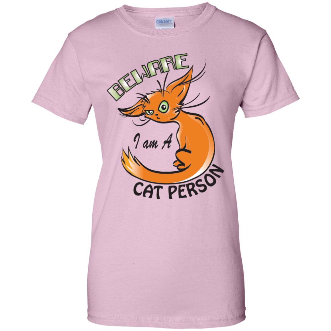 Beware I Am A Cat Person - Pick Your Shirt or Hoodie - GoneBold.gift