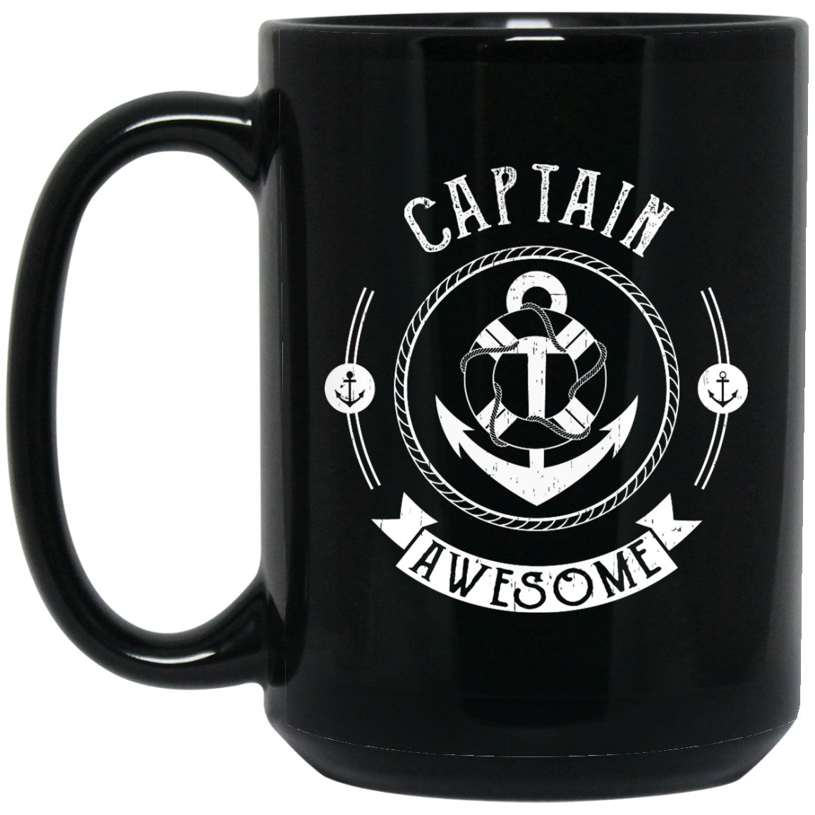 Captain Awesome Mug - Pirate Coffee Mug - GoneBold.gift