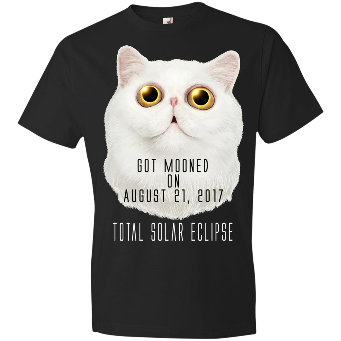 Got Mooned Solar Eclipse Cat Unisex T-Shirts - GoneBold.gift