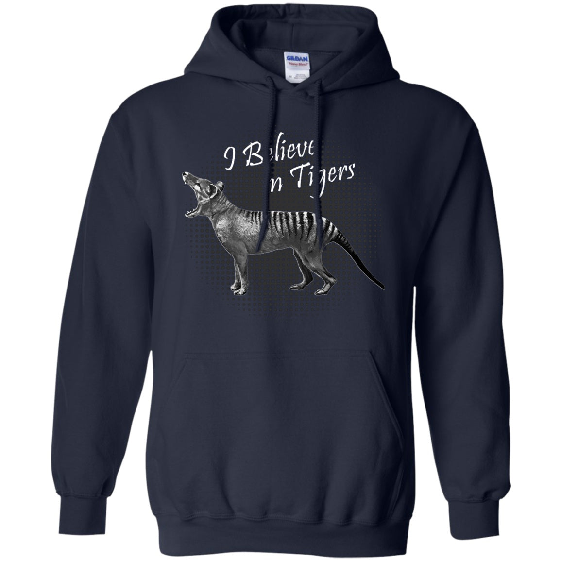 I Believe In Tigers Tasmanian Tiger Hoodies - GoneBold.gift