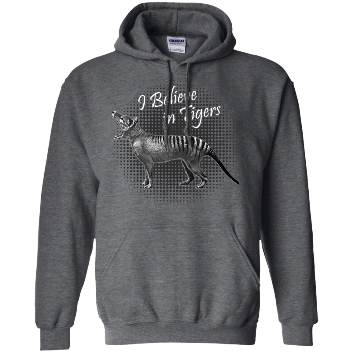I Believe In Tigers Tasmanian Tiger Hoodies - GoneBold.gift
