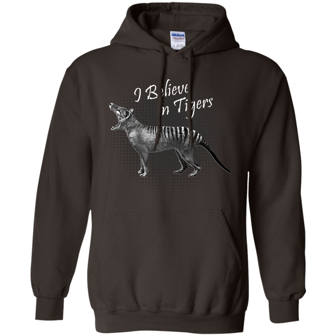I Believe In Tigers Tasmanian Tiger Hoodies - GoneBold.gift