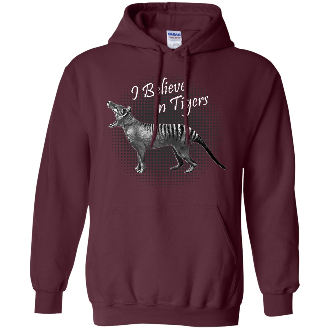 I Believe In Tigers Tasmanian Tiger Hoodies - GoneBold.gift