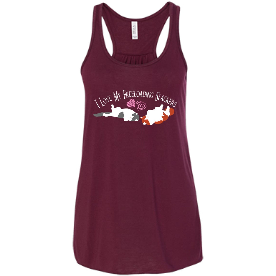 I Love My Freeloading Slackers Tees & Tanks - GoneBold.gift