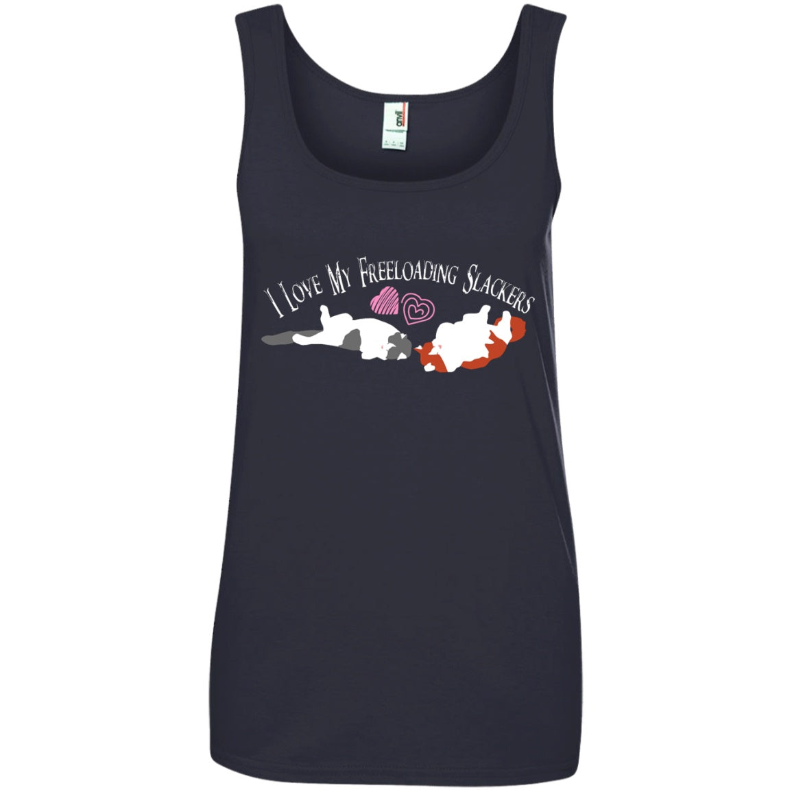 I Love My Freeloading Slackers Tees & Tanks - GoneBold.gift