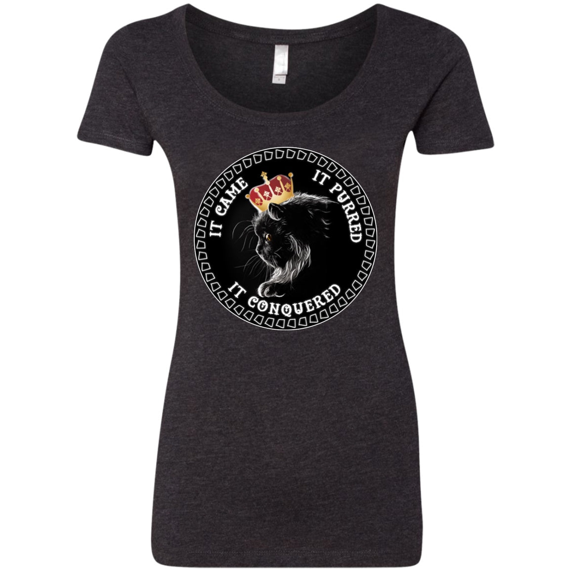 It Came It Purred It Conquered Cat Lovers Tees & Hoodies - GoneBold.gift