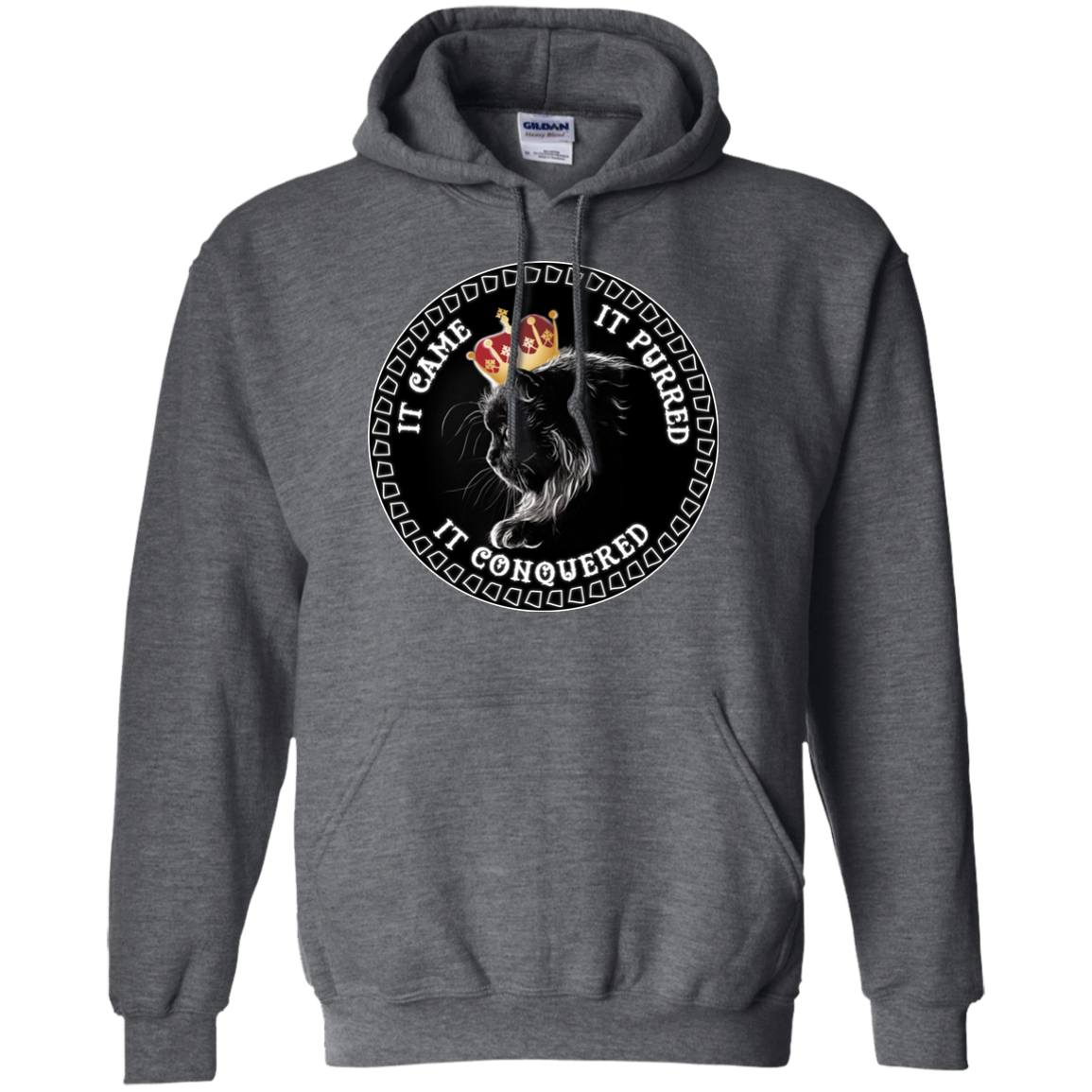It Came It Purred It Conquered Cat Lovers Tees & Hoodies - GoneBold.gift