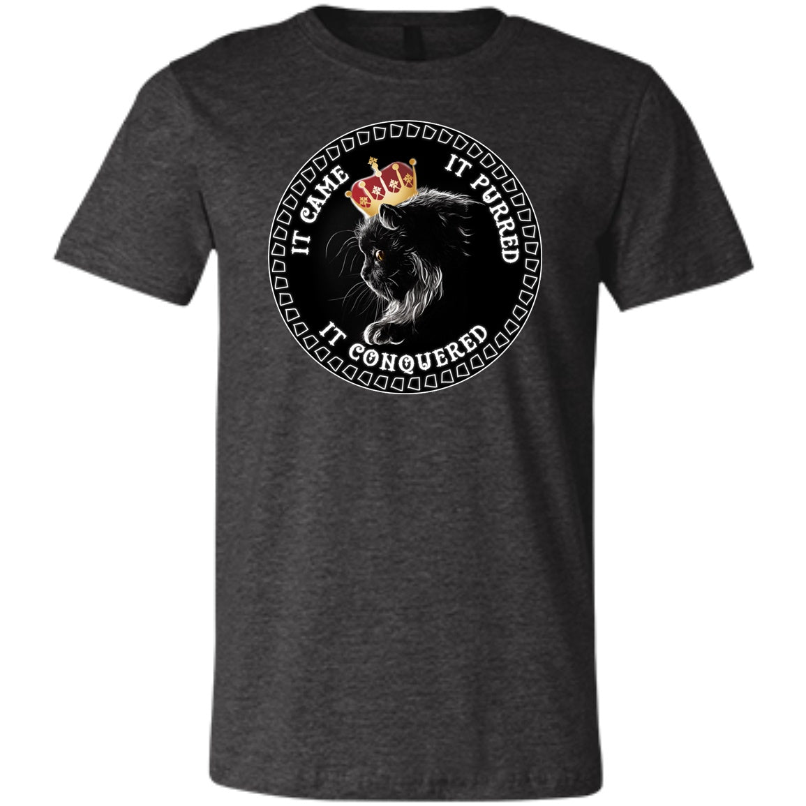 It Came It Purred It Conquered Cat Lovers Tees & Hoodies - GoneBold.gift