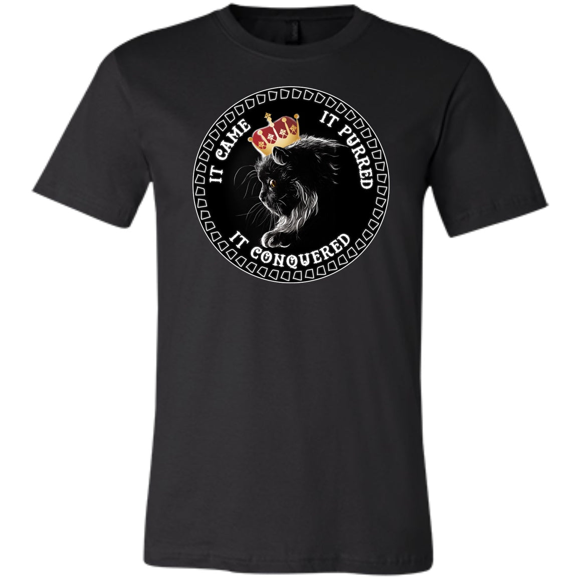 It Came It Purred It Conquered Cat Lovers Tees & Hoodies - GoneBold.gift