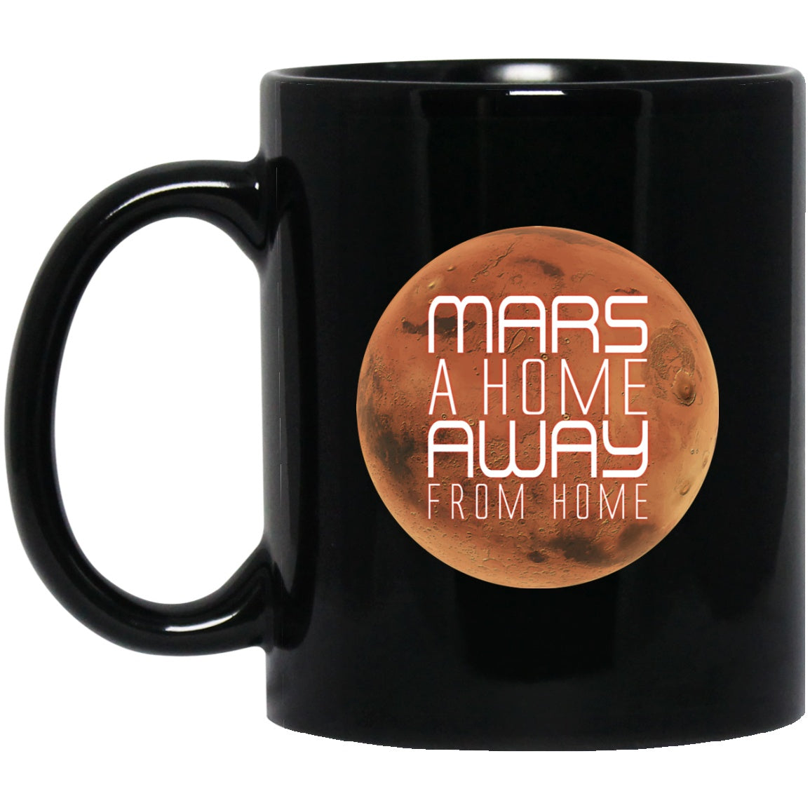 MARS Black Coffee Mugs - GoneBold.gift